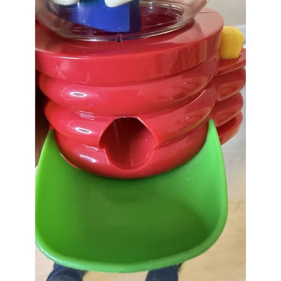 M&M's Collectible Spinning Candy Dispenser & Blue M&M Plush Drummer Lot of 2 - Picture 10 of 15